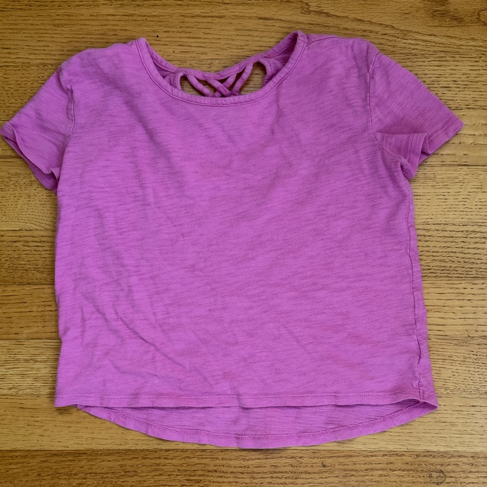 GAP Kids Short Sleeve Pink Tee